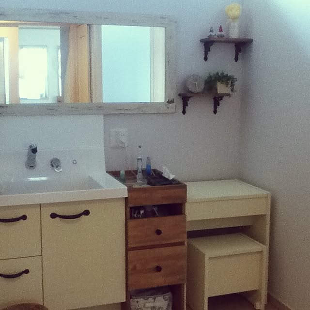 Lixil リクシル Inax 洗面化粧台 上下セット品 K1シリーズ 幅75cm 片引出し Led クリエペール Mk1x3 753txsu K1h4 755sy Lp2hのレビュー クチコミとして参考になる投稿1枚 Roomclip ルームクリップ