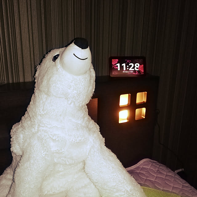 写真付きレビュー Ikea イケア ソフトトイ ぬいぐるみ ホッキョクグマ ホワイト シロクマ C Snuttig スヌッティグ おもちゃ ぬいぐるみ 人形 おしゃれ シンプル 北欧 かわいい ベビーの通販商品 口コミ情報 Roomclipショッピング
