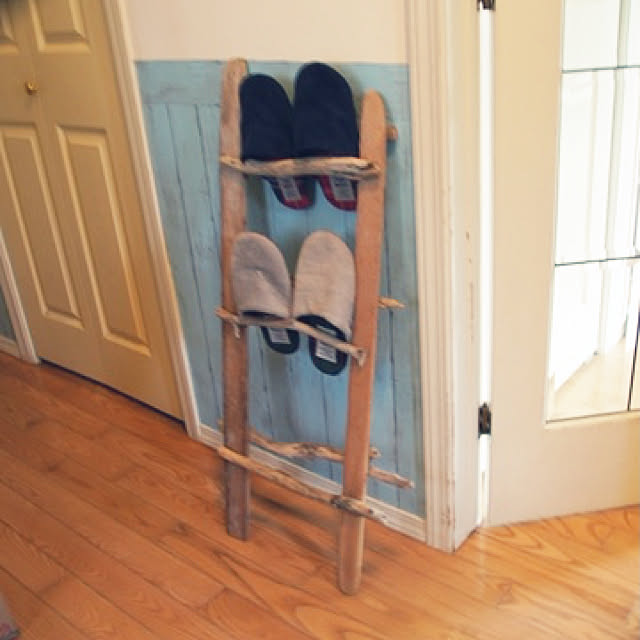 スリッパ収納 Diy 流木 玄関 入り口のインテリア実例 06 02 10 05 12 Roomclip ルームクリップ