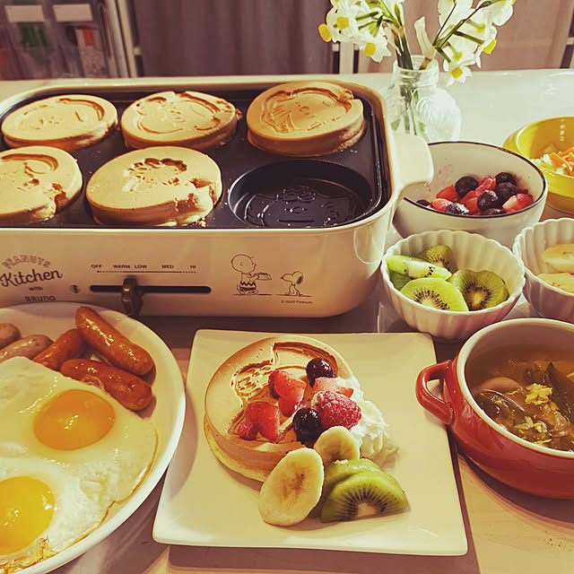 イデアインターナショナル 公式 Bruno ブルーノ コンパクトホットプレート スヌーピー プレート2種 たこ焼き 平面 Peanuts Boe021のレビュー 口コミとして参考になる投稿11枚 Roomclip ルームクリップ