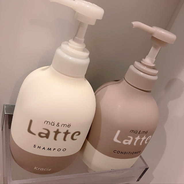 写真付きレビュー】ma＆me Latte マー＆ミー ラッテ シャンプー アップル＆ピオニーの香り ポンプ 490mlの通販商品口コミ情報 |  RoomClipショッピング