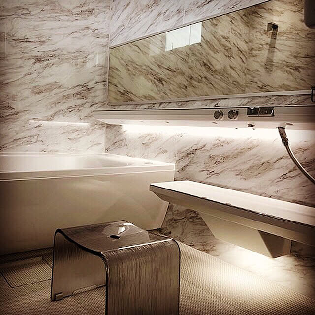 バスチェアー ほっからり床 Totoシンラ バス トイレのインテリア実例 19 11 13 14 43 10 Roomclip ルームクリップ