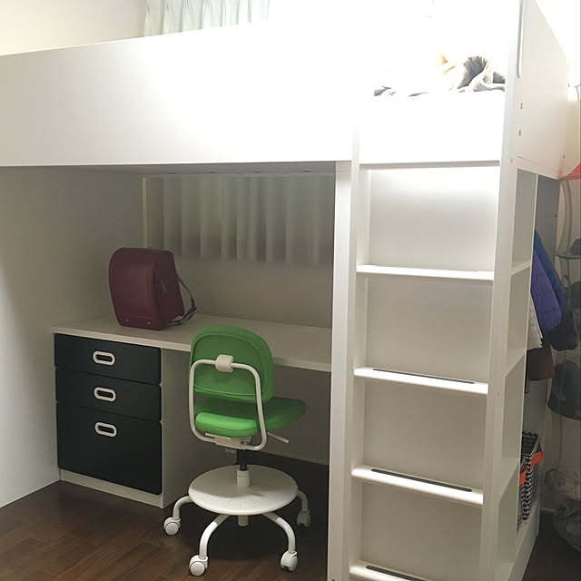 代引き手数料無料 ロフトベッド Ikea ストゥヴァ イス付き Stuva ロフトベッド システムベッド Alrc Asia