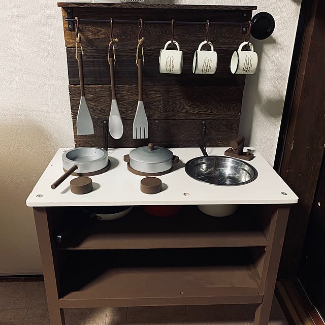 写真付きレビュー トイザらス イマジナリウム Imaginarium 木製 はじめての おままごと キッチンの通販商品 口コミ情報 Roomclipショッピング