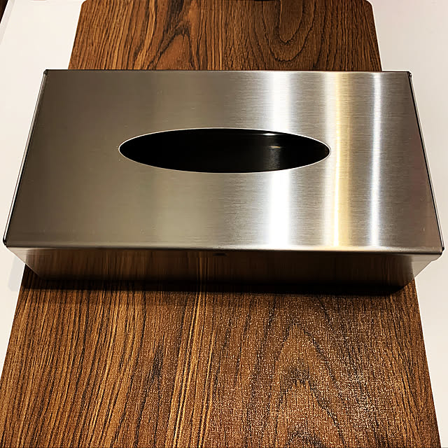 Ikeaティッシュボックスgrundtalステンレススチール送料 750 代引き可のレビュー クチコミとして参考になる投稿3枚 Roomclip ルームクリップ