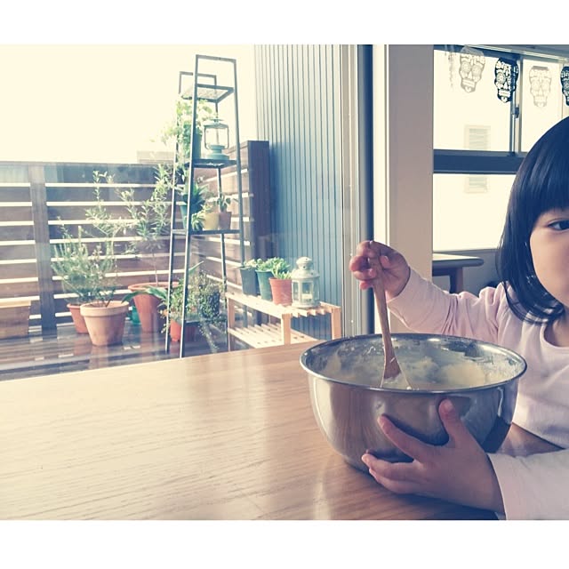 多肉植物/アイビー/ウッドデッキ/オリーブ/ローズマリーのインテリア実例 - 2014-10-22 00:02:25