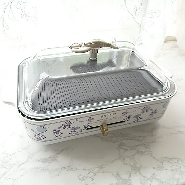 ガラス蓋 取っ手 ふた フタ オプションパーツ Boe021 Bruno コンパクトホットプレート用 グラスリッド のレビュー クチコミとして参考になる投稿3枚 Roomclip ルームクリップ