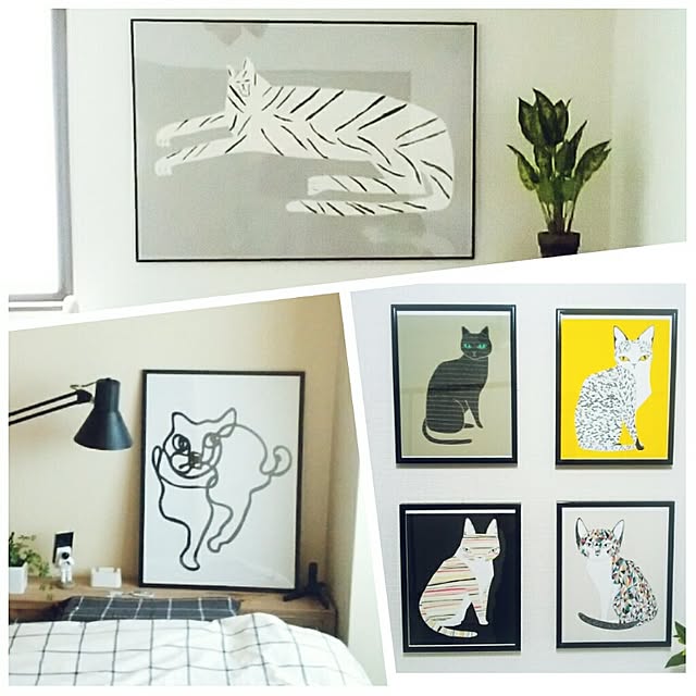 ポスター 北欧 おしゃれ モノクロ ウォールデコ スナッグ ステューディオ Snug Studio インテリア Snug Studio ポスター 50 70cm Snug Love Cats スナッグ ラブ キャッツ ねこ ギフト のレビュー クチコミとして参考になる投稿7枚 Roomclip ルームクリップ