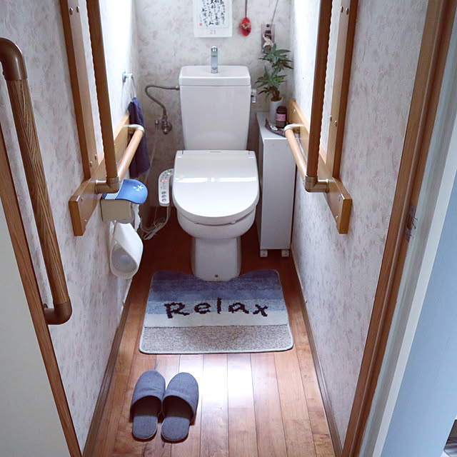 【写真付きレビュー】ニトリ トイレマット(リラックス) の通販商品&口コミ情報 | RoomClipショッピング