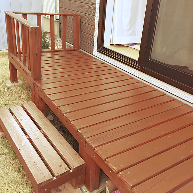 簡単組立式 ウッドデッキ キット 7点セット 天然木 シダー製 ライトブラウン 0 75坪 木製デッキ Diy セット 在庫限りのレビュー クチコミとして参考になる投稿24枚 簡単組立式 ウッドデッキ キット 7点セット 天然木 シダー製 ライトブラウン 0 75坪 木製デッキ Diy セット 在庫限りのレビュー クチコミとして参考になる投稿24枚