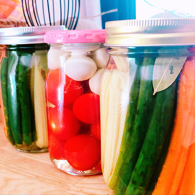 送料無料 保存瓶 フタ付き ジャム瓶 透明瓶 山菜 わらび タケノコ 密封 煮沸 果実酒 900ml ケース販売本入のレビュー クチコミとして参考になる投稿2枚 Roomclip ルームクリップ