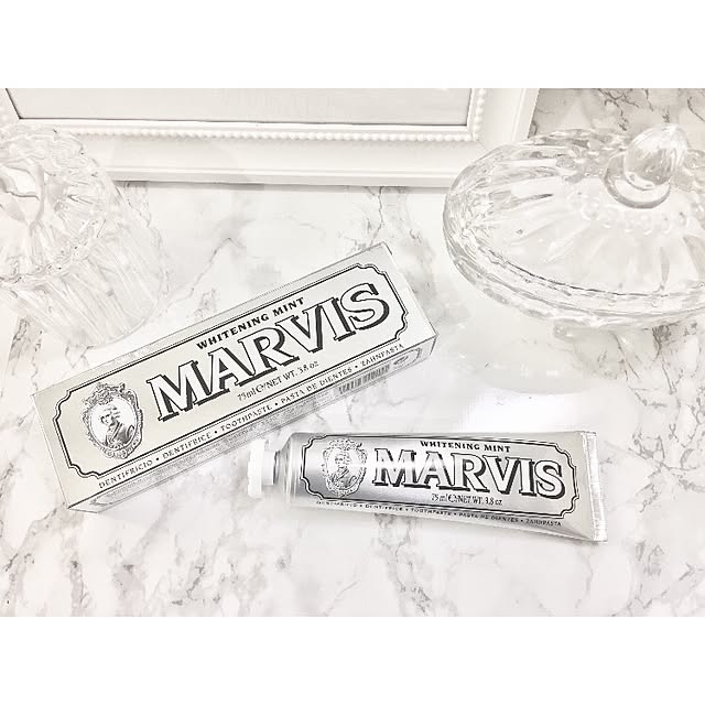 当日発送 あす楽 Marvis マービス 歯磨き粉 Marvis 大容量 85ml ミント ホワイトニング イタリア 85ml マーヴィス おしゃれ 虫歯予防 歯垢除去 口臭予防 口臭対策 歯磨き ホワイトニング 海外 海外 イタリア プレゼント 実用的のレビュー クチコミとして参考になる投稿2