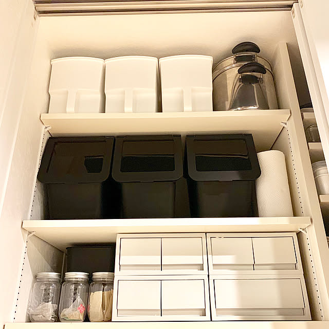 棚/IKEA/無印良品/シンプル/インダストリアル/キッチン収納 ...