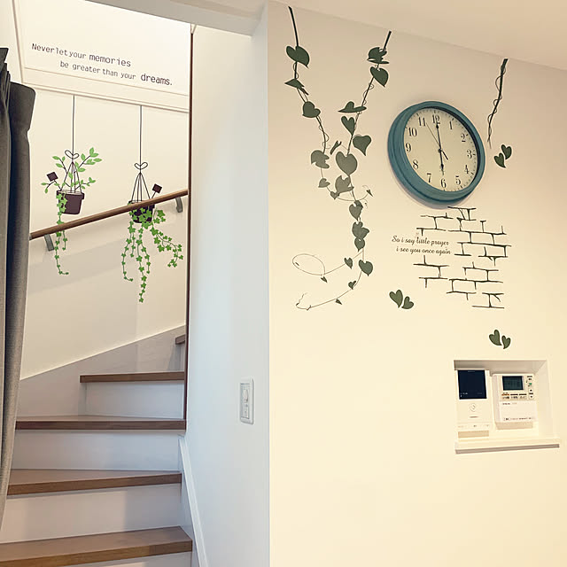 ウォールステッカー おしゃれ 木 花 植物 アイビーとレンガ 緑 壁飾り インテリア シール Diy 壁紙 シール ナチュラル インテリア カフェ 店舗 壁飾り 壁紙に貼れるステッカー Wallsticker 北欧 インテリアシール Creative Style バスルーム お風呂に貼れる のレビュー ウォールステッカー おしゃれ 木 花 植物 アイビーとレンガ 緑 壁飾り インテリア シール Diy 壁紙 シール ナチュラル インテリア カフェ 店舗 壁飾り 壁紙に貼れるステッカー Wallsticker 北欧 インテリアシール Creative Style バスルーム お風呂に貼れる のレビュー