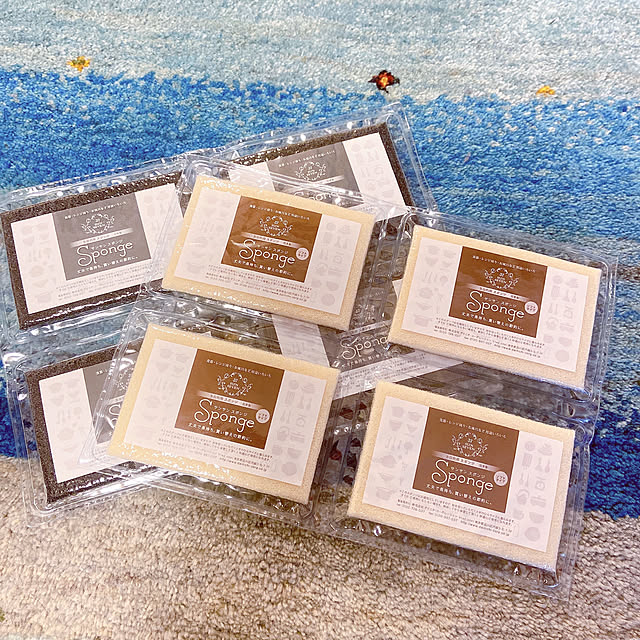 サンサンスポンジ8個セット キッチンスポンジ モノトーン 引っ越し祝い キッチン スポンジ 食器 風呂 長持ち かわいい おしゃれ シンプル スタイリッシュ プチギフトプレゼント送料無料 台所用 サタプラテレビ放映で紹介のレビュー クチコミとして参考になる投稿29枚
