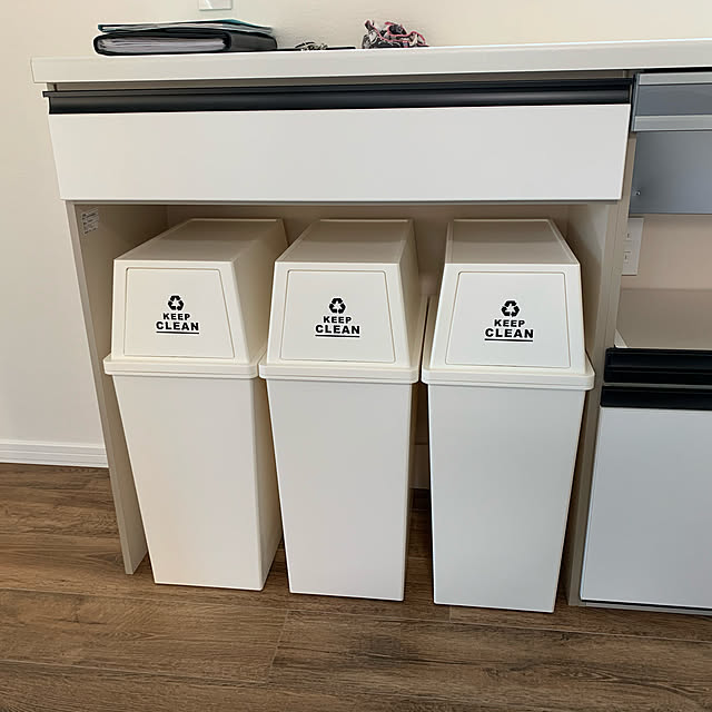 日本製 ゴミ箱 おしゃれ 45 リットル 蓋つき ごみ箱 分別 ふた付き 蓋付き ダストbox ダストボックス 台所 キッチン リビング スリム かわいい ブラウン グリーン ホワイト フロントオープン スタッキングペール 角型 45リットル 45lのレビュー クチコミとして参考になる