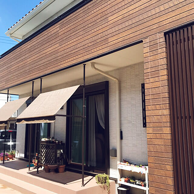 カルナウッド カインズ 外壁 オーニング 富士住建 などのインテリア実例 19 05 30 10 05 09 Roomclip ルームクリップ