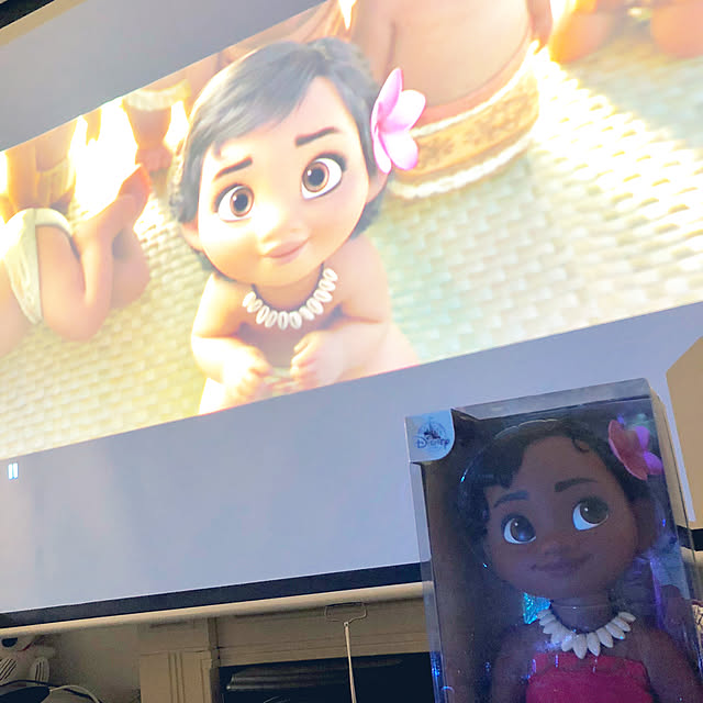 ディズニー映画 モアナと伝説の海 グッズ モアナ 幼いモアナ 子供 幼児 人形 ドール おもちゃ 玩具 キッズ ギフト プレゼントのレビュー クチコミとして参考になる投稿1枚