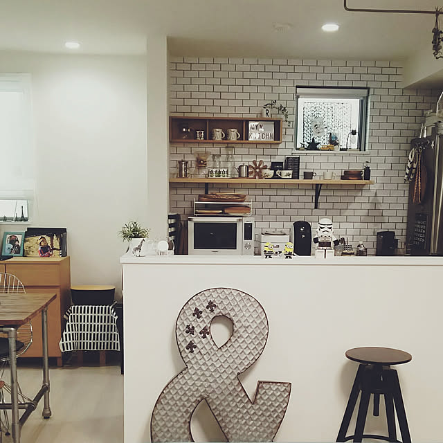 壁飾り ウォールデコ ウォールデコレーション オブジェ アンド ブリキ インテリア ディスプレイ 飾り 壁掛け 壁付け リビング 店舗 ショップディスプレイ おしゃれ オシャレ カフェ風 アンティーク風のレビュー クチコミとして参考になる投稿8枚 Roomclipショッピング