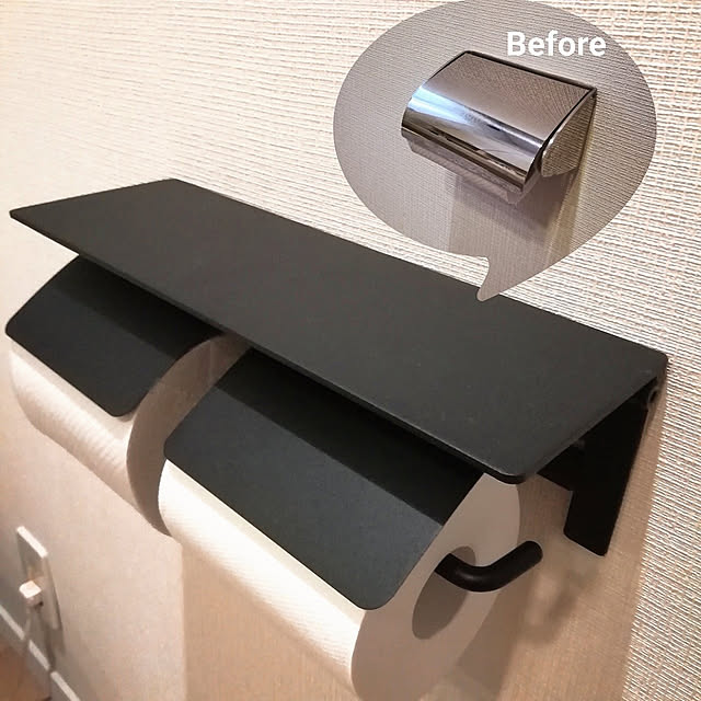 トイレットペーパーホルダー カバー おしゃれ 2連 ダブル Diy アイアン ブラック ホワイト トイレ収納 ブラン 新生活 41 038 ヤマソロ 父の日 プレゼントのレビュー クチコミとして参考になる投稿17枚 Roomclip ルームクリップ トイレットペーパーホルダー カバー おしゃれ 2連 ダブル Diy アイアン ブラック ホワイト トイレ収納 ブラン 新生活 41 038 ヤマソロ 父の日 プレゼントのレビュー クチコミとして参考になる投稿17枚 Roomclip ルームクリップ