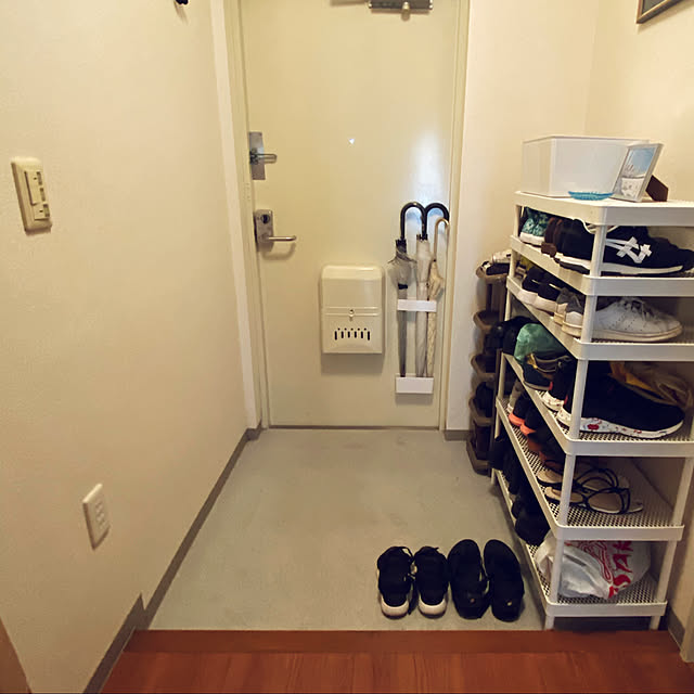Ikea イケアシューズラック ホワイト 白 78x32x40cm Z Mackapar マッカペール インテリア 収納家具 玄関収納 おしゃれ シンプル 北欧 かわいいのレビュー クチコミとして参考になる投稿1枚