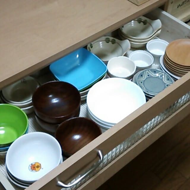 キッチン/地震対策/食器棚/整理収納部のインテリア実例 20140413 214208