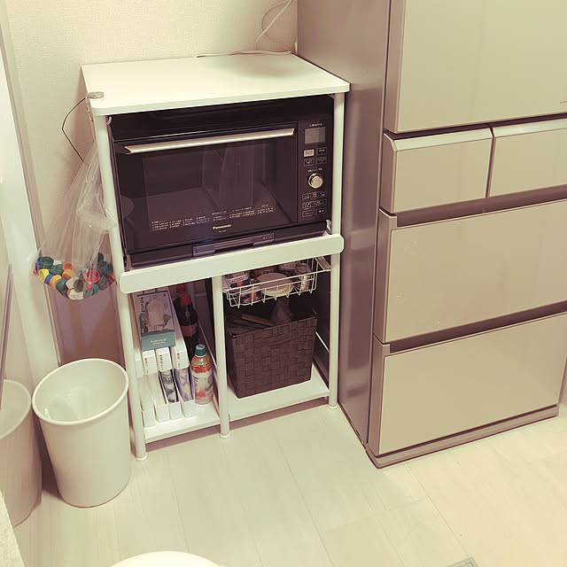 写真付きレビュー ニトリ レンジラック ファシール Re60 Wh の通販商品 口コミ情報 Roomclipショッピング