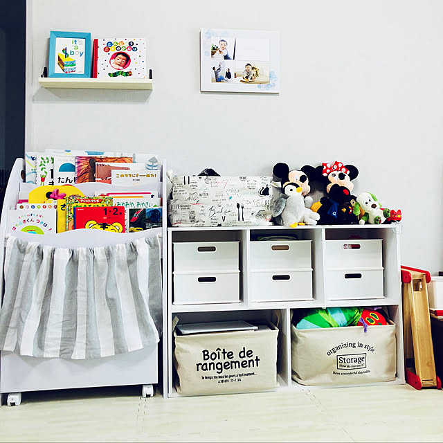 ポイント10倍 3 4 00 3 6 23 59 おもちゃ 収納 絵本ラック おもちゃ箱 絵本棚 ラック ボックス おしゃれ スリム 子供用 本棚 おもちゃ収納棚 大容量 絵本 キャスター リビング ボックス バスケット ベビー 用品 赤ちゃん 収納ラック 入園 木製 新生活のレビュー