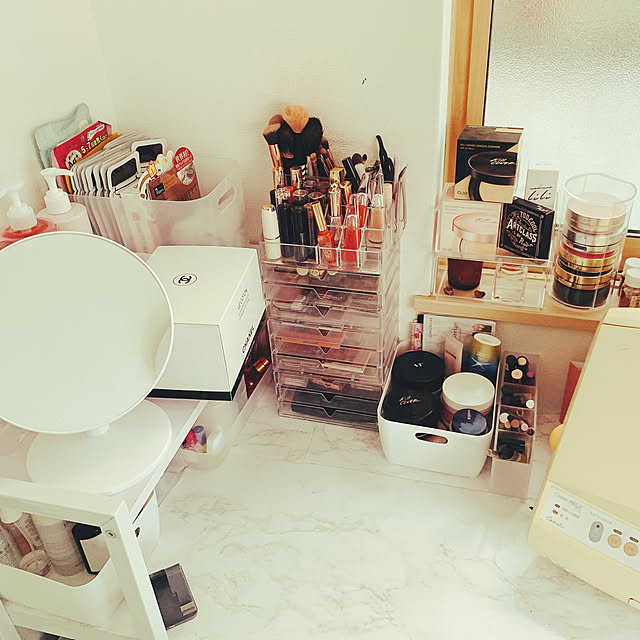 パソコンデスク 省スペース ハイタイプ 木製 幅95 奥行48cm ラック付きデスク オフィスデスク おしゃれ 書斎デスク 学習机 収納付き 勉強机 学習デスク Desk ワークデスク パソコン机 ラック付き 机のレビュー クチコミとして参考になる投稿4枚