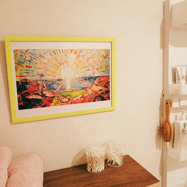 写真付きレビュー ムンク 太陽 ポスター A3 サイズ おしゃれ インテリア 壁紙 絵画 アートパネル アートポスターの通販商品 口コミ情報 Roomclipショッピング