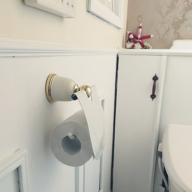 Neustadt トイレットペーパー ホルダー アンティーク おしゃれ ペーパー ホルダー カバー アイアン ヨーロピアン インテリア K0109のレビュー クチコミとして参考になる投稿4枚 Roomclip ルームクリップ