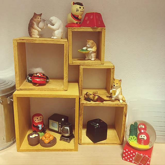 写真付きレビュー アフター5の動物たち2軒目 今週もお疲れさまでした 全5種 ガチャの通販商品 口コミ情報 Roomclipショッピング