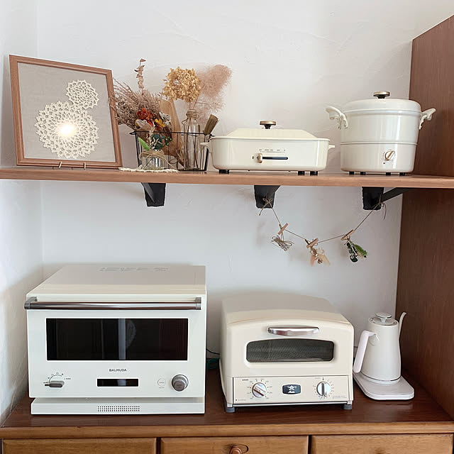 イデアインターナショナル スポンジワイプorキッチンタイマーの特典 グリル鍋 電気鍋 Bruno ブルーノ マルチグリルポット Boe065 ホーロー調 なべ マルチクッカー 万能鍋 直火 Ih ホワイト 白のレビュー 口コミとして参考になる投稿21枚 Roomclip ルームクリップ