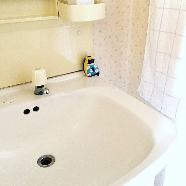 バス トイレ アパート暮らし 洗面所 スポンジ 掃除道具のインテリア実例 17 08 01 17 32 51 Roomclip ルームクリップ