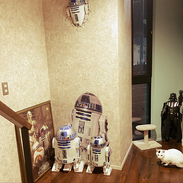 写真付きレビュー ダッチウエストジャパン ウォールステッカー Disney ディズニー キャラクター スターウォーズ R2 D2 宇宙 ルームメイツ 子供部屋 Disney ステッカー 北欧 高級 高級感 壁紙 Sticker シール 窓 剥がせる キッズの通販商品 口コミ情報 Roomclipショッピング