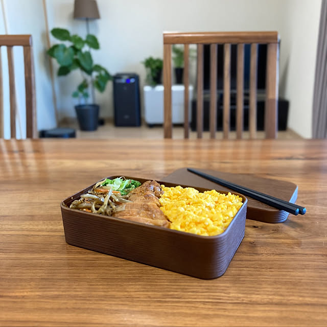 写真付きレビュー 弁当箱 おしゃれ 一段 楽天 ゴムバンド ハラマキ ランチボックス 800ml 男性 1段 木目 シンプル 無地 かわいい メンズ 大容量 お弁当箱 運動会 遠足 ランチ 弁当 ハラマキベントウ 木目長角弁当 L 800の通販商品 口コミ情報 Roomclipショッピング