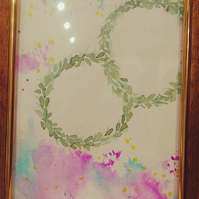 ハンドメイド/アート/プチDIY/レタリング/アートのある暮らしのインテリア実例 - 2019-11-30 19:57:55