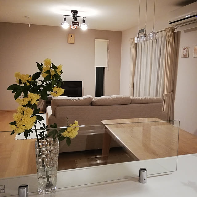 写真付きレビュー 日比谷花壇 ナハトマン ボサノバ フラワーベース 花瓶 おしゃれ ガラスの通販商品 口コミ情報 Roomclipショッピング