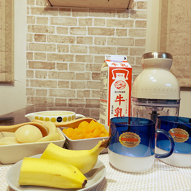 Two Tone Mug ツー トーン マグamabro アマブロ耐熱ガラス ホットドリンク ミルクガラス グラス マグカップ 350cc 飲食店 電子 レンジ対応のレビュー クチコミとして参考になる投稿3枚