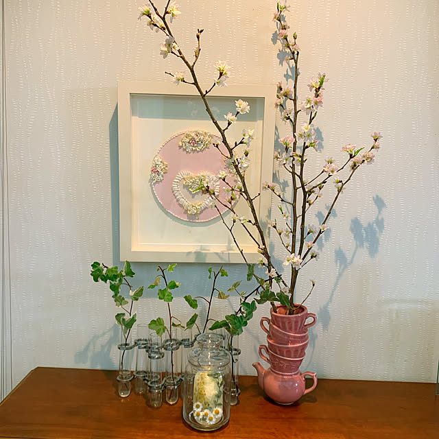 アフタヌーンティー リビング Afternoontea Living フラワーベース 花器 Gp67 ティータイム フラワーベース ピンクのレビュー クチコミとして参考になる投稿8枚