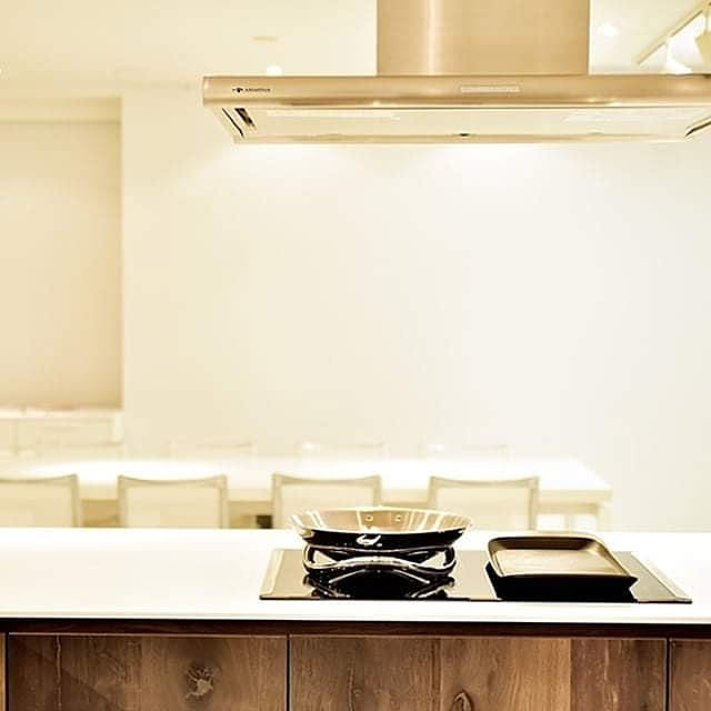 リビング 換気扇フィルター レンジフードフィルター 換気扇フード シロッコファン などのインテリア実例 18 10 22 19 40 16 Roomclip ルームクリップ