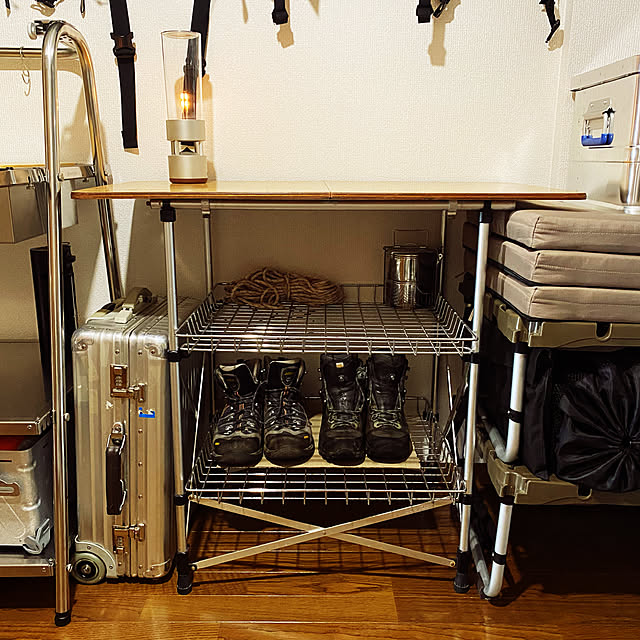 【写真付きレビュー】snow peak スノーピーク ステンレスキッチンテーブル LV310【RCP】テーブル・チェア・IGTの通販商品