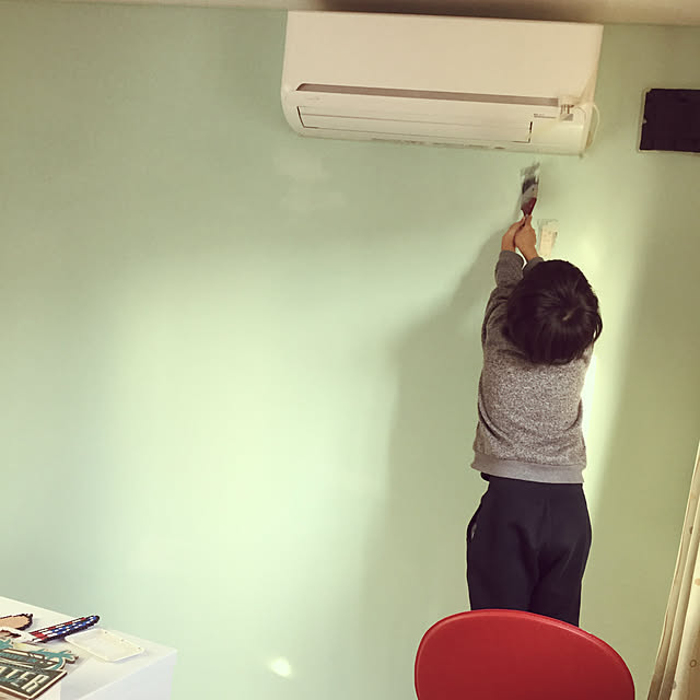 カンペハピオ 水性かべ紙クロス用 1l アクアミストのレビュー クチコミとして参考になる投稿3枚 Roomclip ルームクリップ