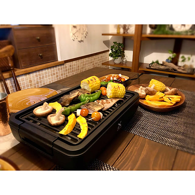 焼肉プレート ホットプレート 減煙焼き肉グリル Xgrill スモークレス 焼肉グリル 焼肉 コンロygma X100 B グリルプレート 焼き肉グリル 焼き肉プレート 焼き肉コンロ 減煙 ヘルシー 一人焼肉 おうち焼肉 Xグリル 山善 Yamazen 送料無料 のレビュー クチコミとして