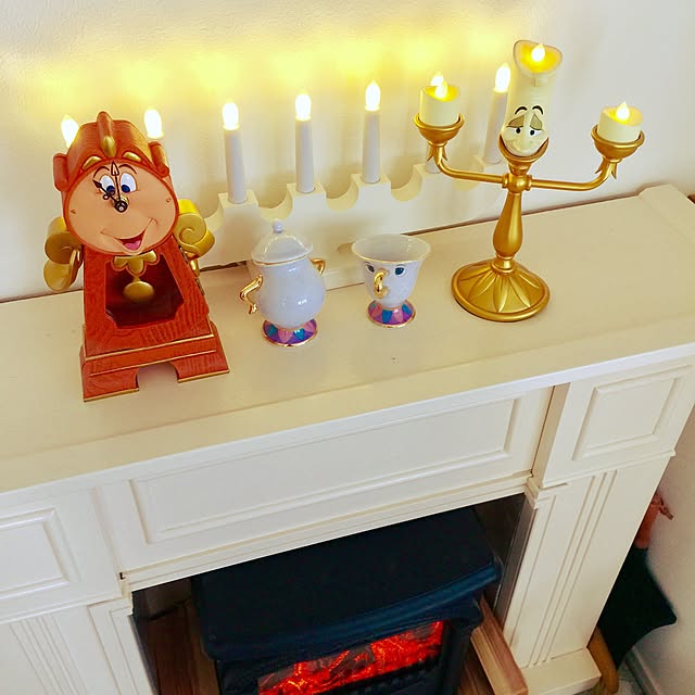 Disney Disney Disney ルミエール ライトアップフィギュア 美女と野獣 ディズニー 並行輸入品 のレビュー 口コミとして参考になる投稿25枚 Roomclip ルームクリップ