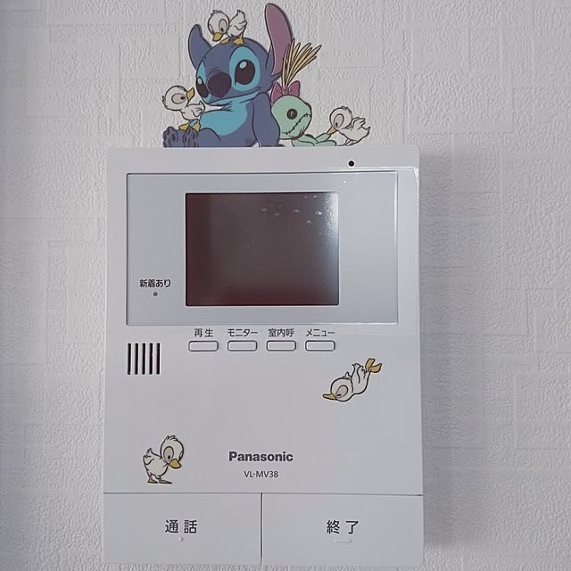 ウォールステッカー スティッチ スクランプ アロハのレビュー クチコミとして参考になる投稿1枚