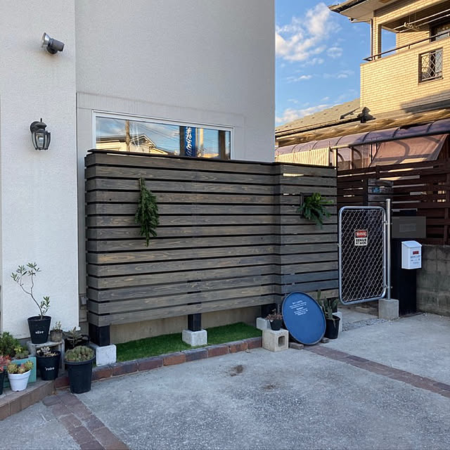 写真付きレビュー アメリカンフェンス 10 900mm Mサイズ 外構 庭 金網 柵 扉 メッシュフェンス ガーデンフェンス ガレージフェンス Diy ドッグラン 西海岸スタイル ビンテージの通販商品 口コミ情報 Roomclipショッピング