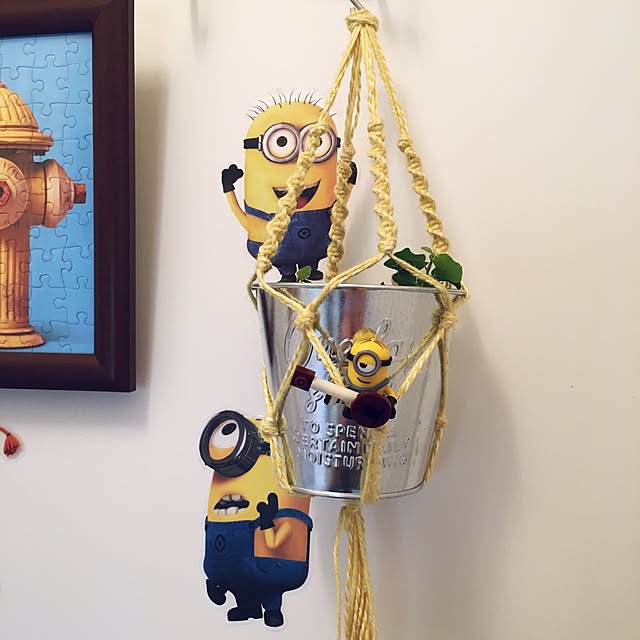 ミニオン大集合 セット ウォールステッカーのレビュー クチコミとして参考になる投稿2枚 Roomclip ルームクリップ
