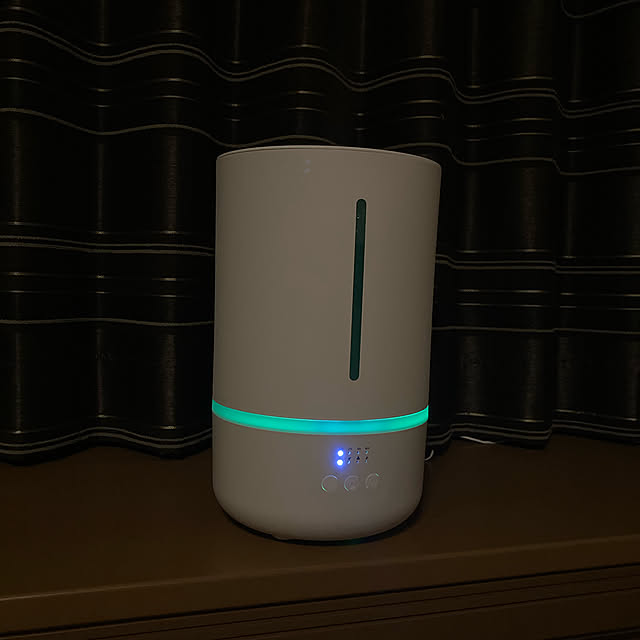 レビューを書いてエコバッグget 加湿器 卓上 Eak Fsah040 超音波 可愛い 静かオフィス 大容量 おしゃれ イルミネーション お手入れ簡単 おすすめ 上から給水 上部給水 簡単 寝室 一人暮らし 部屋 赤ちゃん アズマのレビュー クチコミとして参考になる投稿1枚