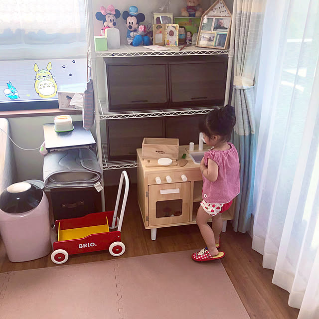 39対応 ままごとキッチン 知育玩具 天然木製 Michelle ミシェル ままごと ままごとキッチン ミニキッチン 子供用 天然木 デスク かわいい 知育玩具 おもちゃ 料理 収納 クッキングトイのレビュー クチコミとして参考になる投稿1枚